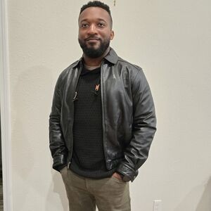 Wilson's Men's Genuine Leather Jacket, Size Small - Like New